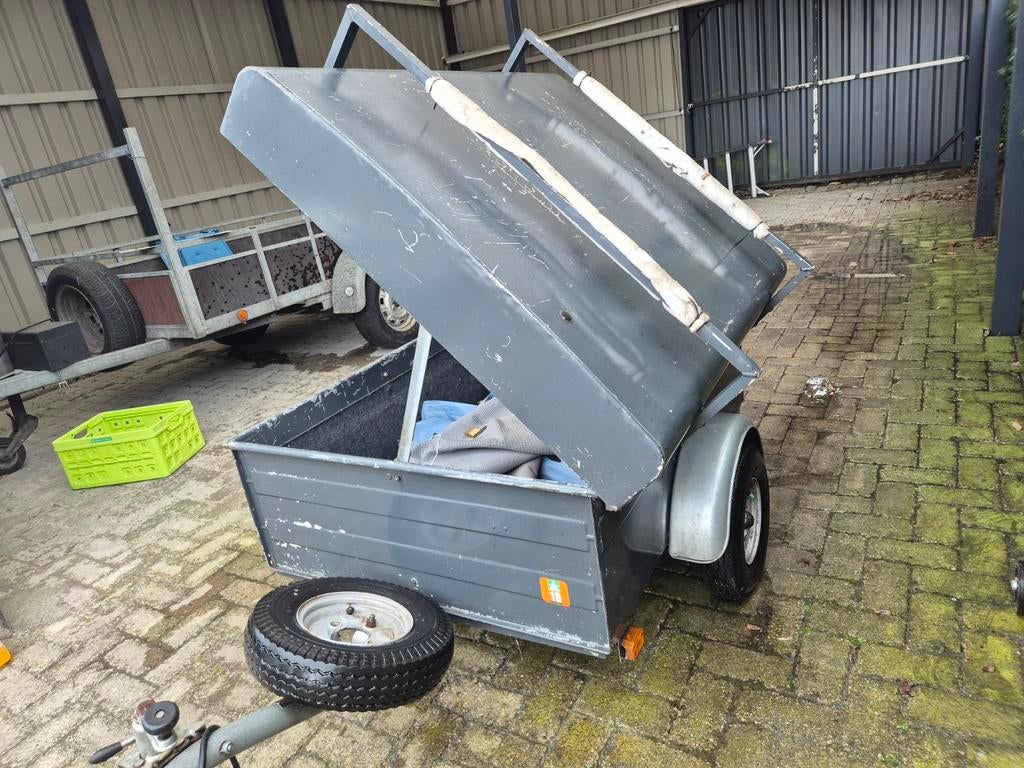 Dichte/ gesloten aanhangwagen, Ophalen of Verzenden, Gebruikt
