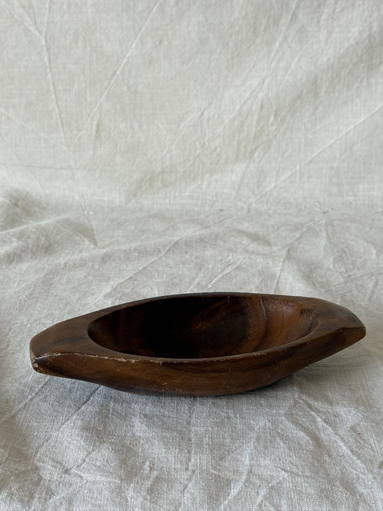 Vintage Handgesneden schaaltje, Ophalen of Verzenden