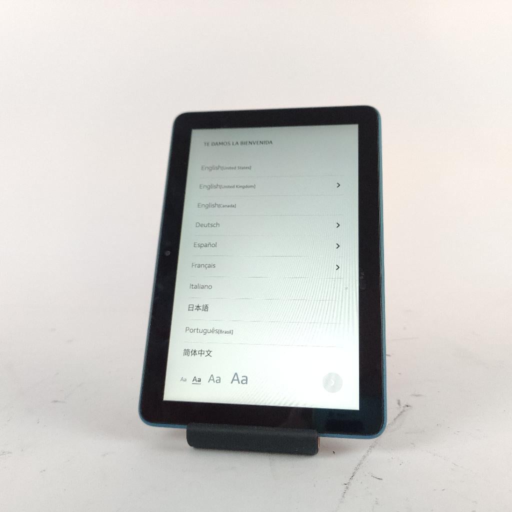 Amazon Fire HD 8 gen10 32gb || Android 9 || K72LL4 Blauw, Computers en Software, Tablet-hoezen, Gebruikt, Bescherming voor- en achterkant