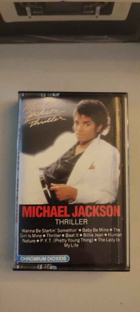 Michael Jackson - Thriller, Cd's en Dvd's, Cassettebandjes, Ophalen of Verzenden, Zo goed als nieuw, Pop, 1 bandje