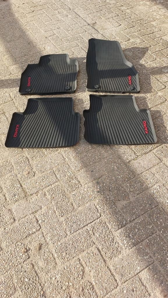 Rubberen automatten Skoda Kamiq, Auto diversen, Automatten, Ophalen of Verzenden
