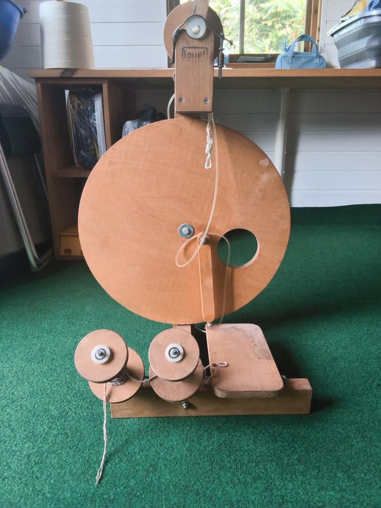 Spinnewiel LOUET, Ophalen, Gebruikt, Spinnewiel