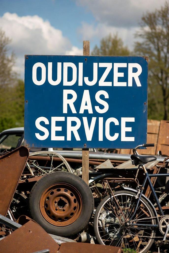 Ras Service voor uw Oudijzer, Doe-het-zelf en Verbouw, Metalen, Ophalen, Gebruikt, Overige metalen, Nvt