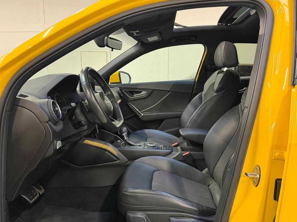 Audi Q2 1.4 TFSI CoD 150 PK - S TRONIC - S LINE - SCHUIFDAK, Gebruikt, 150 pk, Leder en Stof, 19 km/l