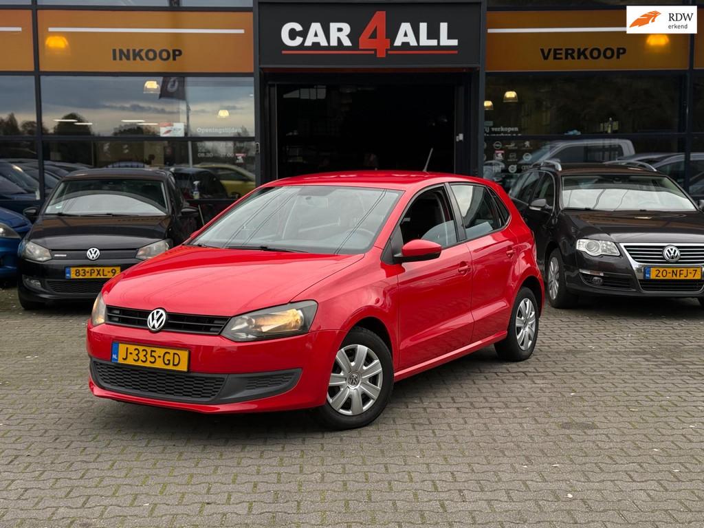 Volkswagen Polo 1.2 Easyline CARPLAY/STLVRM/AIRCO/APK 30-06-, Auto's, Voorwielaandrijving, Euro 5, Zwart, 60 pk