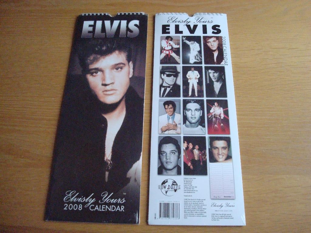 Kalender Elvis Presley 2008, Ophalen of Verzenden, Nieuw