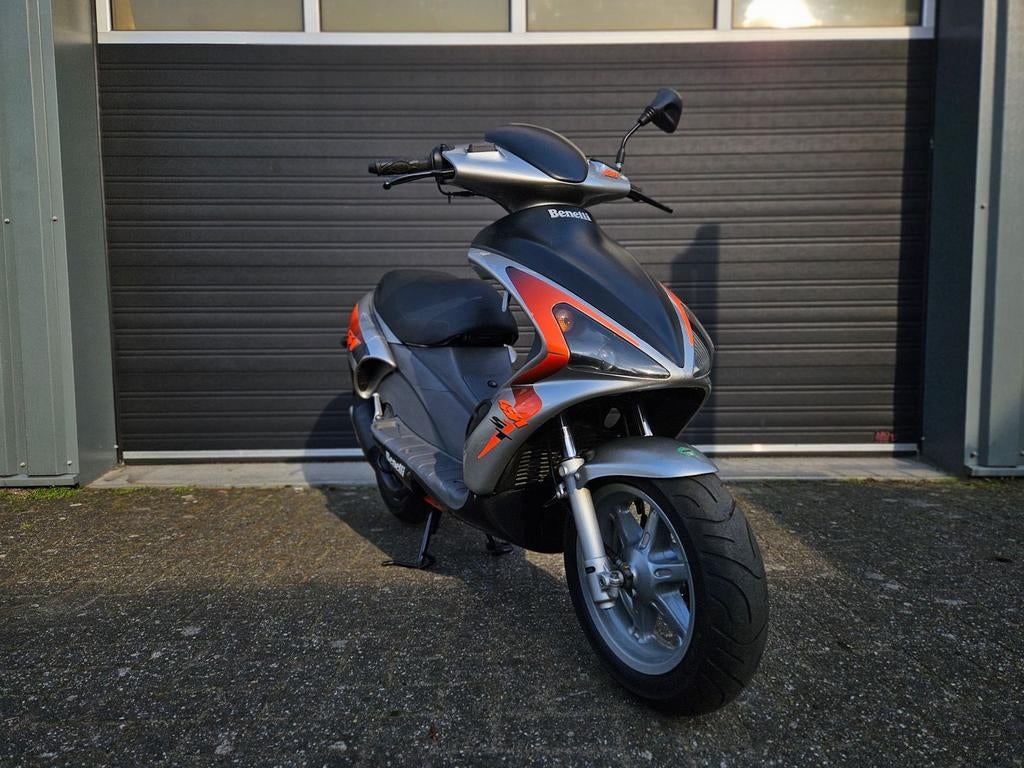 BENELLI 491 ST 2T A.C 2000 ZILVER - FLUO 6100KM TOPSTAAT NL, Ophalen, Onbekend, Zo goed als nieuw, BENELLI