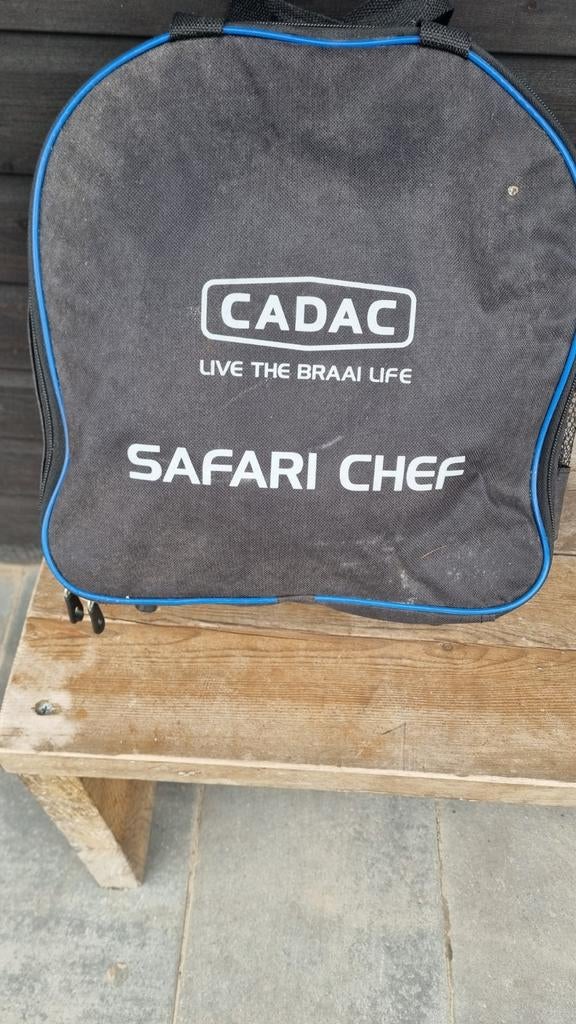 Cadac Safari Chef BBQ/Grill - Compact en Draagbaar, Ophalen of Verzenden, Gebruikt, Cadac