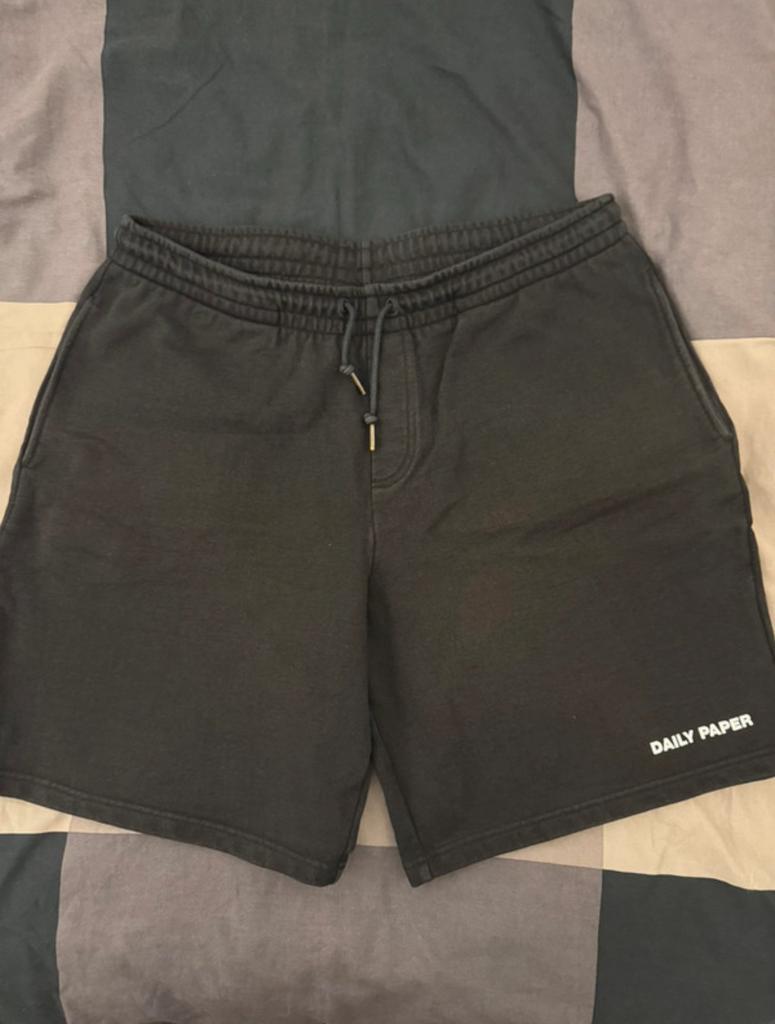 Zwarte Daily Paper Korte Broek, Zwart, Overige typen, Ophalen of Verzenden, Maat 56/58 (XL)