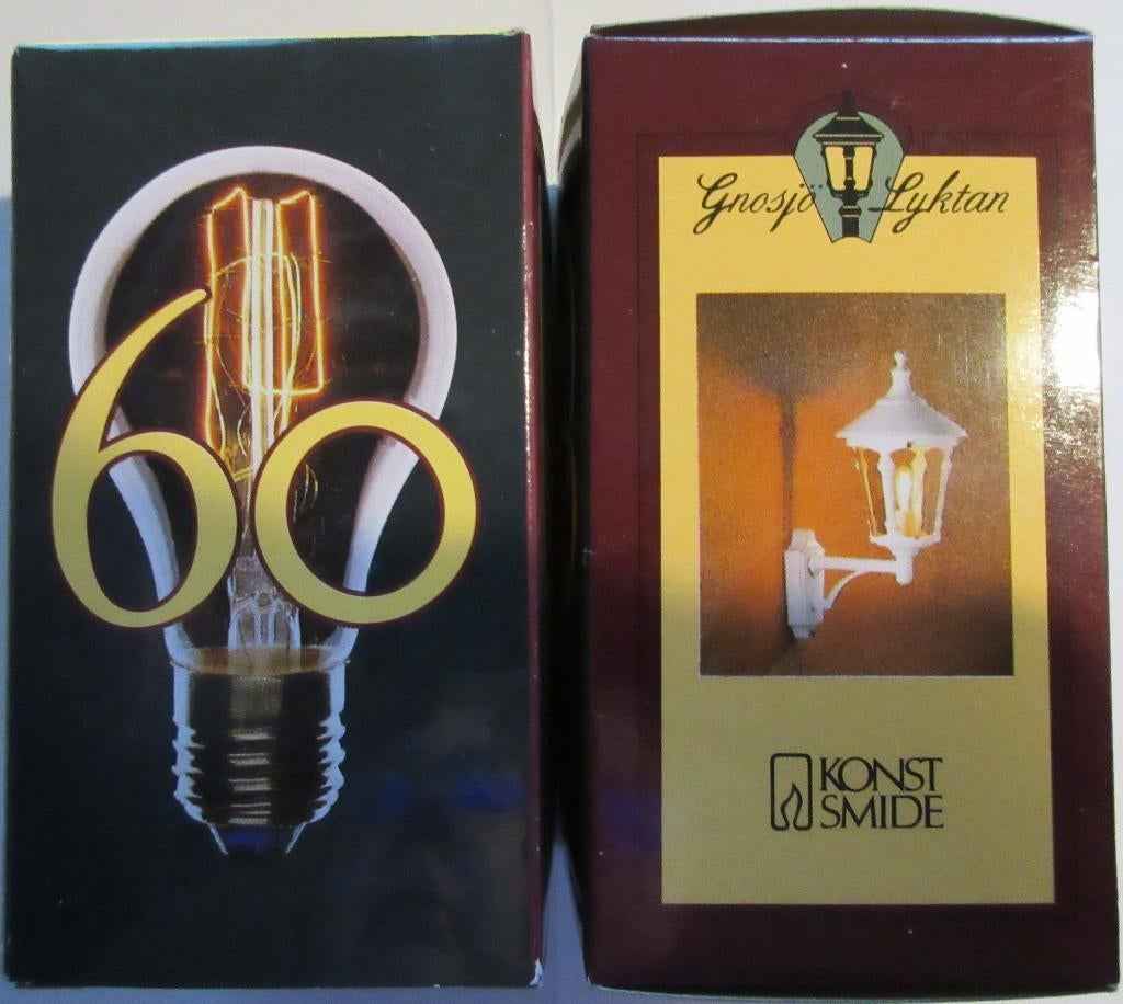 Nieuwe Konstsmide Edison gloeilamp 60W – nostalgisch licht, 30 tot 60 watt, Gloeilamp, Nieuw, Nostalgisch / rustiek