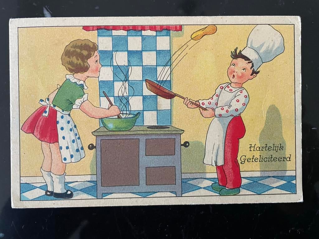 HENNY BOX? - pannekoeken bakken, Ophalen of Verzenden, 1980 tot heden, Gelopen, Overige thema's