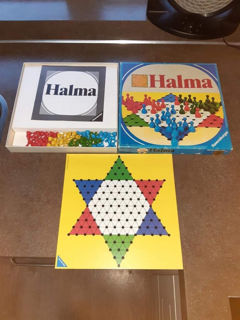Halma nieuwstaat 1976 Ravensburger, Ophalen of Verzenden, Zo goed als nieuw