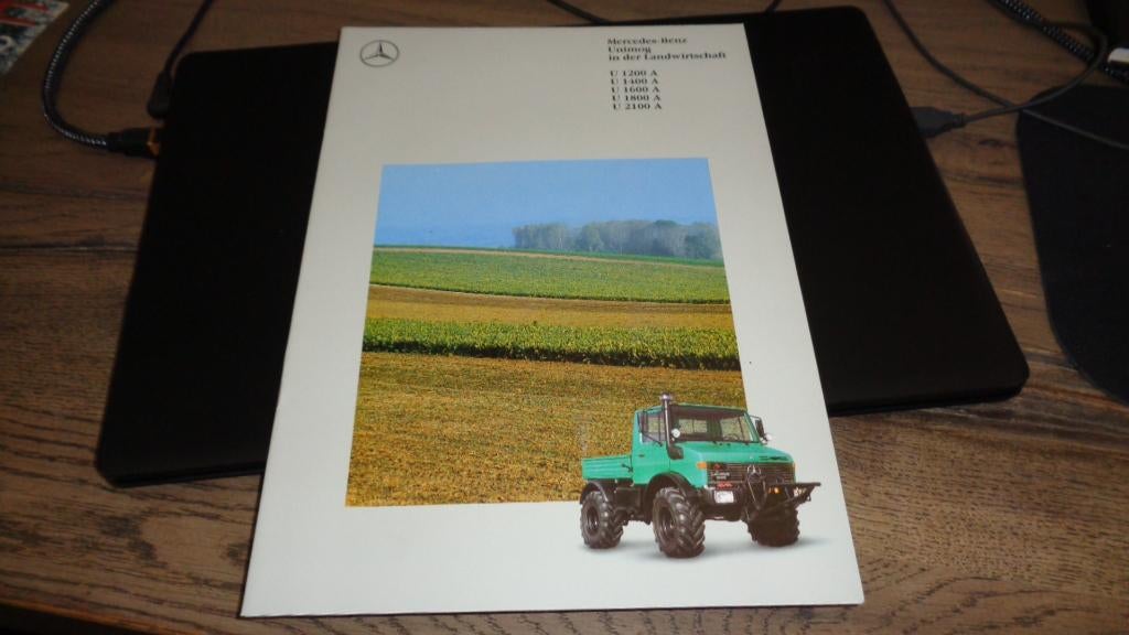 Folder UNOMOG  in de LANDBOUW  ,  7-1993, Verzenden, Nieuw, Overige merken