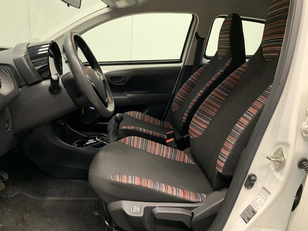 Citroën C1 1.0 VTi Millenium CARPLAY-AIRCO-CAMERA-STOELVERW, Voorwielaandrijving, 12 maanden, Stof, Gebruikt