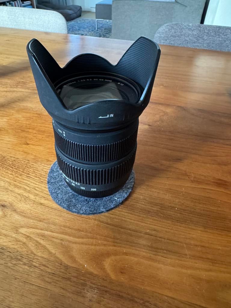 Sigma DC 18-200mm 1:3.5-6.3 Nikon F - Autofocus defect, Ophalen of Verzenden, Gebruikt, Telelens, Zoom