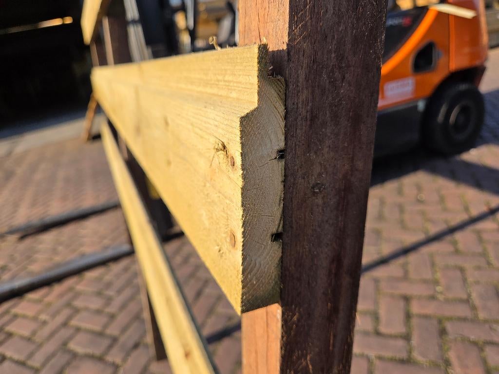 Super aanbieding - planken voor hekwerk € 0.75 per meter inc, Ophalen, Nieuw, Hout, Tuinhek