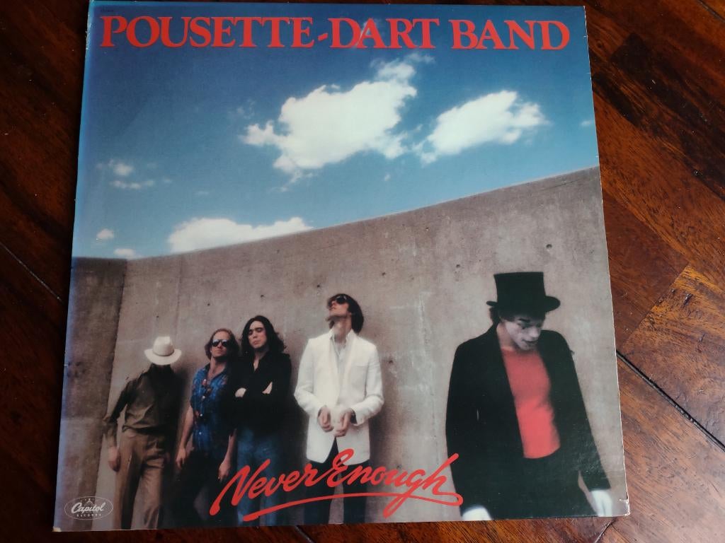 LP - Pousette - Dart Band - Never enough, Ophalen of Verzenden, Zo goed als nieuw, 12 inch, Overige genres
