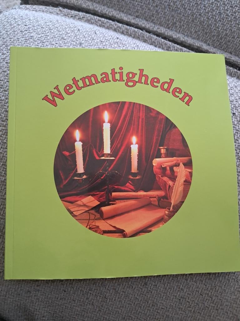 Wetmatigheden boek, Boeken, Ophalen of Verzenden