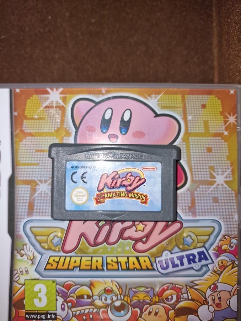 Kirby & The Amazing Mirror GBA Gameboy Advance, Gebruikt, 1 speler, Ophalen of Verzenden, Vanaf 3 jaar