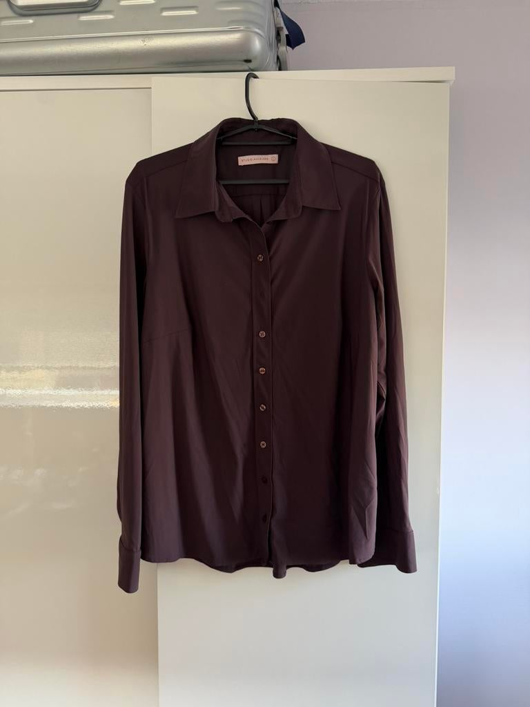 Studio Anneloes blouse in bruine kleur (maat L), Ophalen of Verzenden, Gedragen, Maat 42/44 (L), Bruin