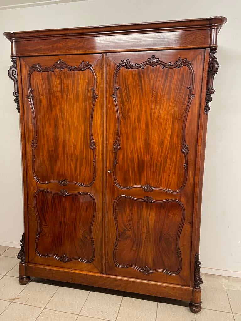 Antieke kast van meubelmaker Horrix Den Haag, Antiek en Kunst, Antiek | Kantoor en Zakelijk, Ophalen