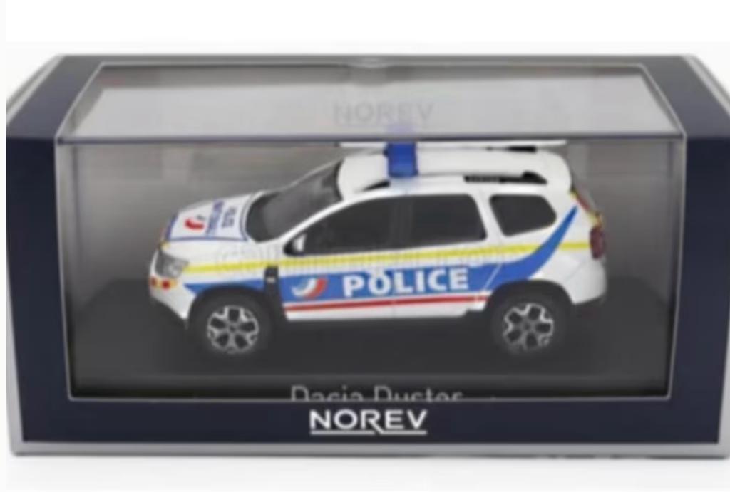 Dacia Duster 2021 Police Nat. Guadeloupe 1/43 NOREV 509027, Verzenden, Nieuw, Auto, Norev