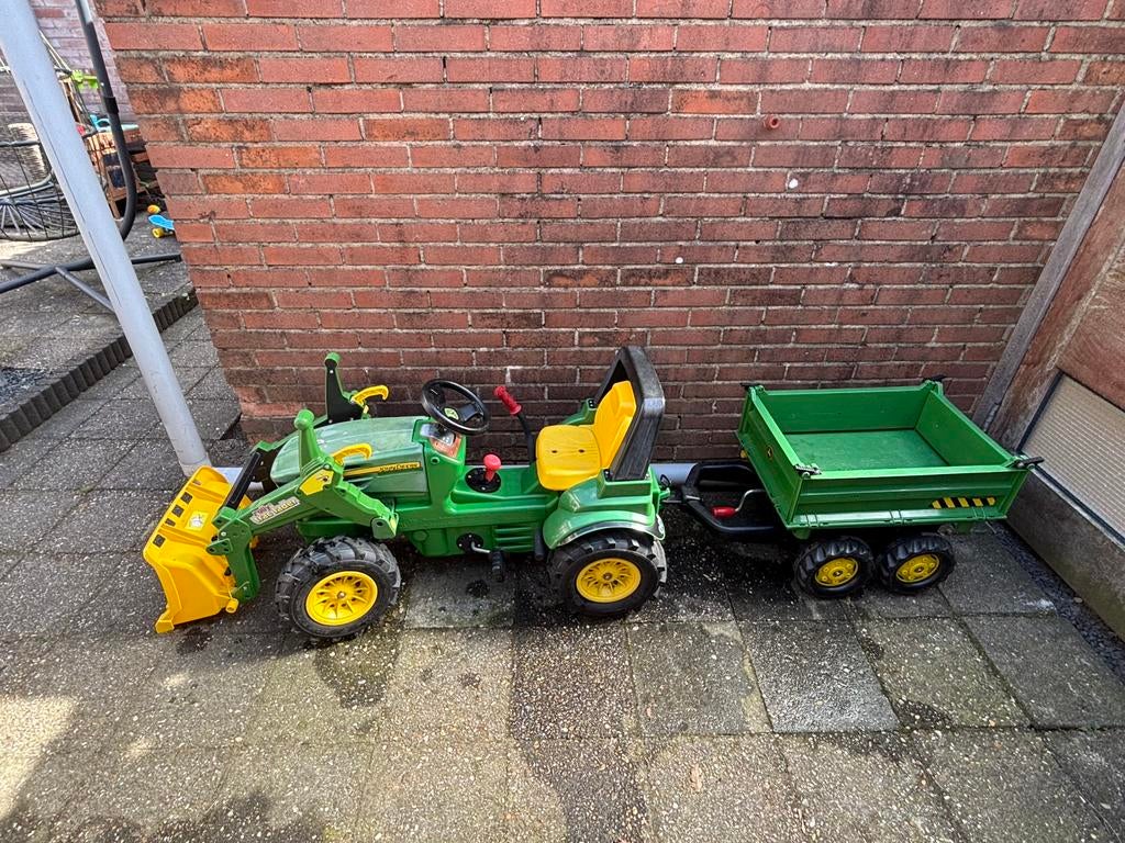Rolly toys traptractor met ao. luchtbanden en versnelling, Ophalen, Gebruikt, Trapvoertuig