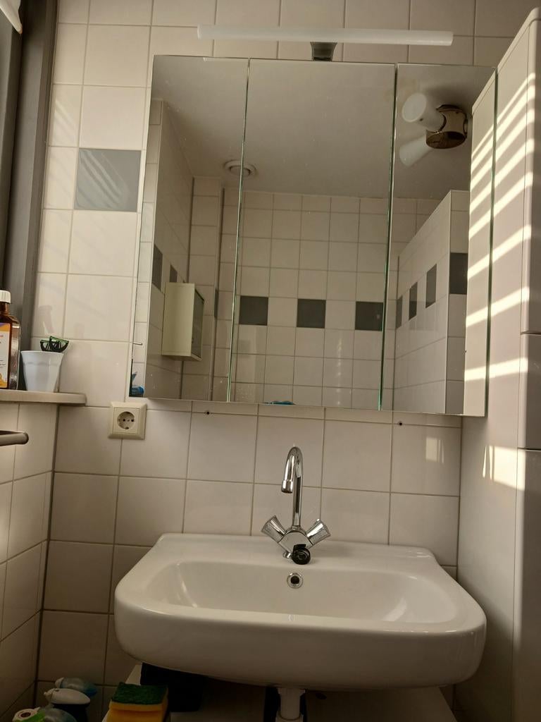 Spiegelkast en wastafel onderkast, Huis en Inrichting, Ophalen, Nieuw, 50 tot 100 cm, Minder dan 100 cm