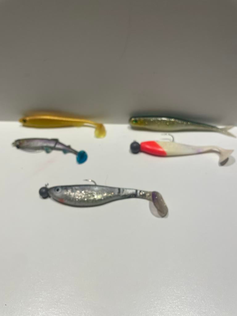 Shads, sommigen klaar om te vissen, Ophalen of Verzenden, Gebruikt, Kunstaas