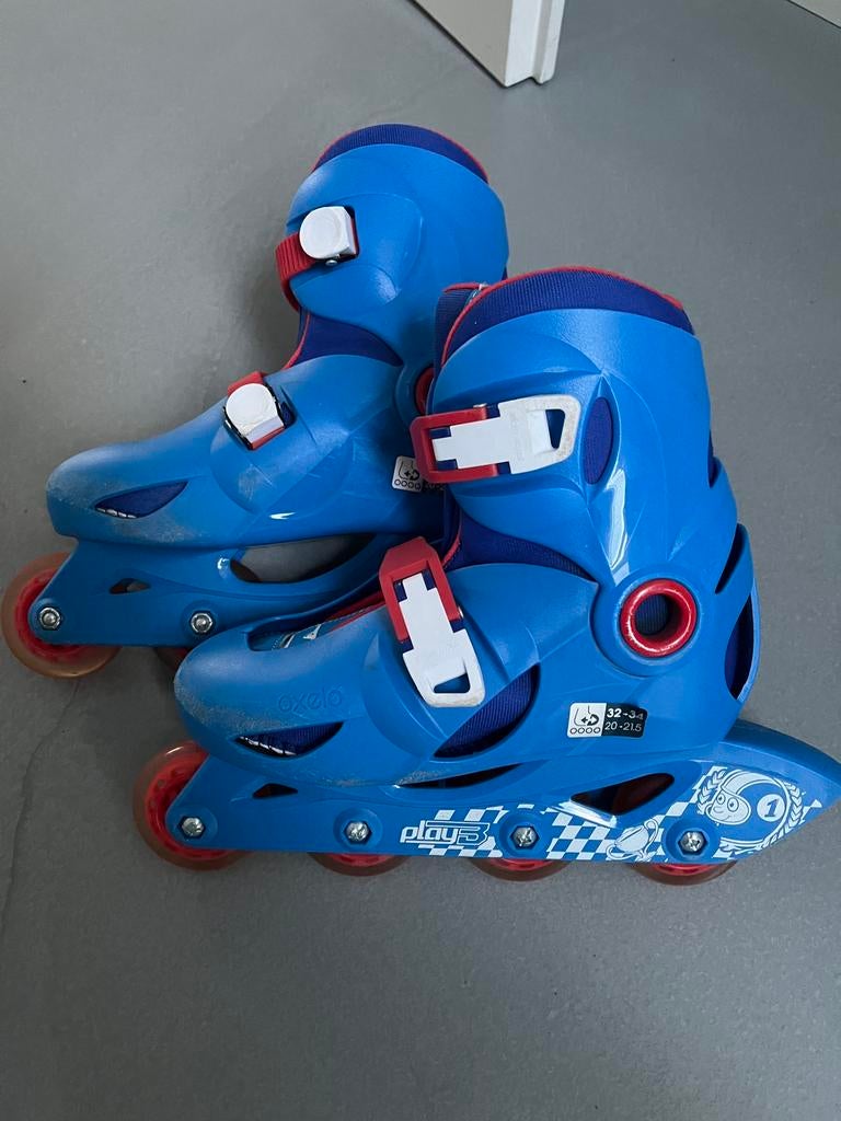 Oxelo kinderskates decathlon maa 32-34, Kinderen en Baby's, Ophalen, Zo goed als nieuw