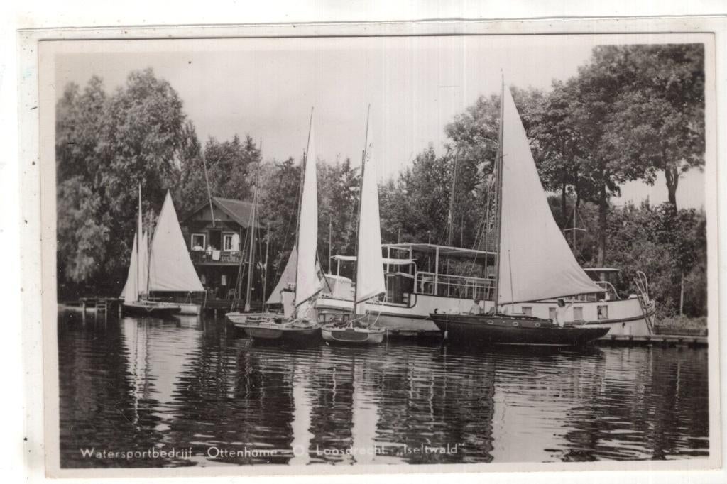 Loosdrecht Iseltwald Ottenhome, Verzamelen, Ansichtkaarten | Nederland, Verzenden, 1920 tot 1940, Gelopen, Noord-Holland