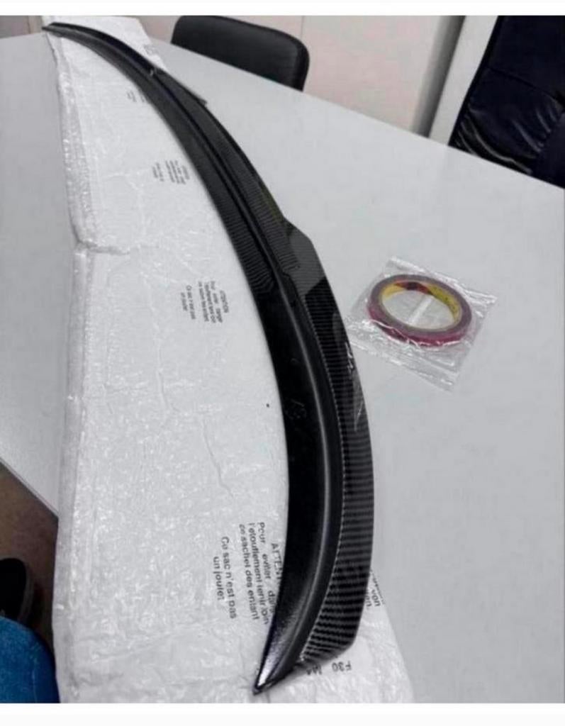 BMW F30 F80 M3 M4 style carbon rear spoiler 2012-2020 NIEUW, Auto diversen, Tuning en Styling, Ophalen of Verzenden, H, H, H