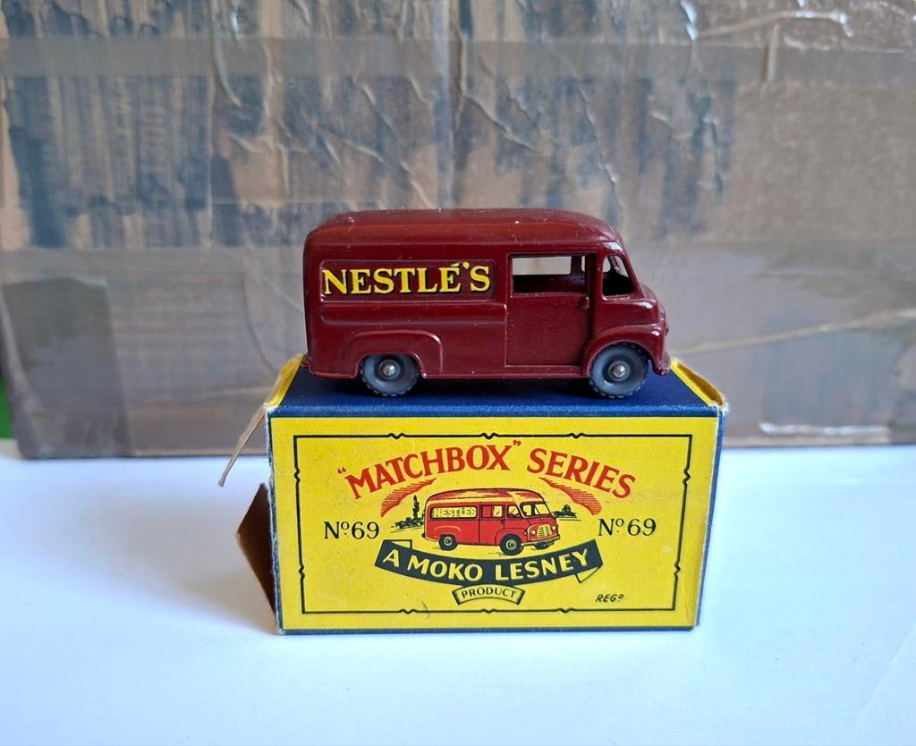 Matchbox 69 commer nestle's van, Ophalen of Verzenden, Auto, Matchbox