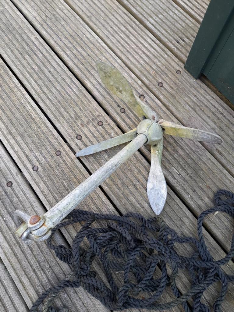 Inklapbare anker voor een  boot, Watersport en Boten, Ophalen, Gebruikt, Overige typen