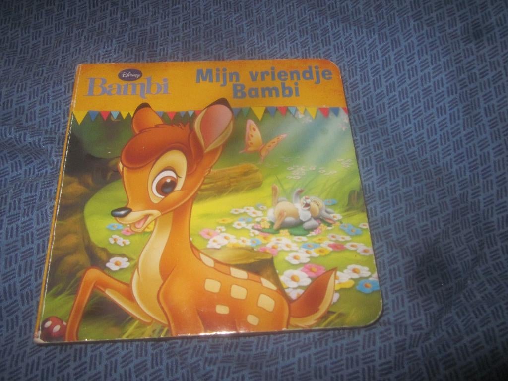Mijn vriendje Bambi Disney Kartonnen boekje zgan, Boeken, Ophalen of Verzenden, Zo goed als nieuw, 2 tot 3 jaar