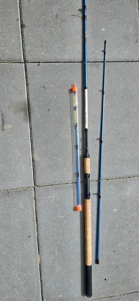 Feeder hengel 2.70m max 30 gram 3 delen., Ophalen, Werphengel