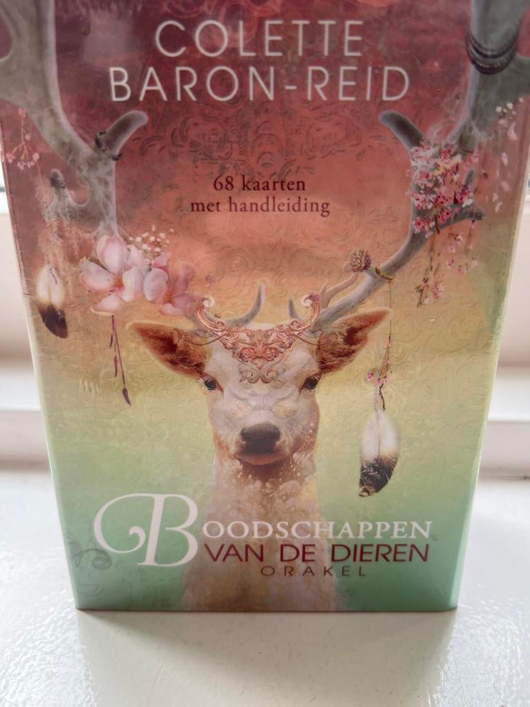 Nieuw: Boodschappen van de Dieren Orakel Colette Baron-Reid, Ophalen of Verzenden, Nieuw, Spiritualiteit algemeen, Overige typen