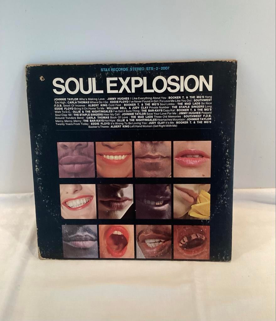 Soul Explosion Dubbel LP - Stax Records Stereo STS-2-2007, Ophalen of Verzenden, Gebruikt, 12 inch