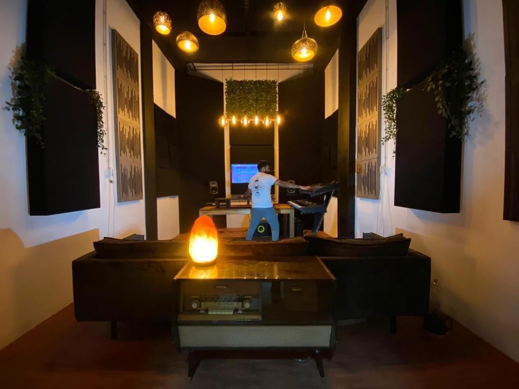 12x Akoestische panelen studio (Basstraps, Rockwool), Ophalen, Zo goed als nieuw, Audio