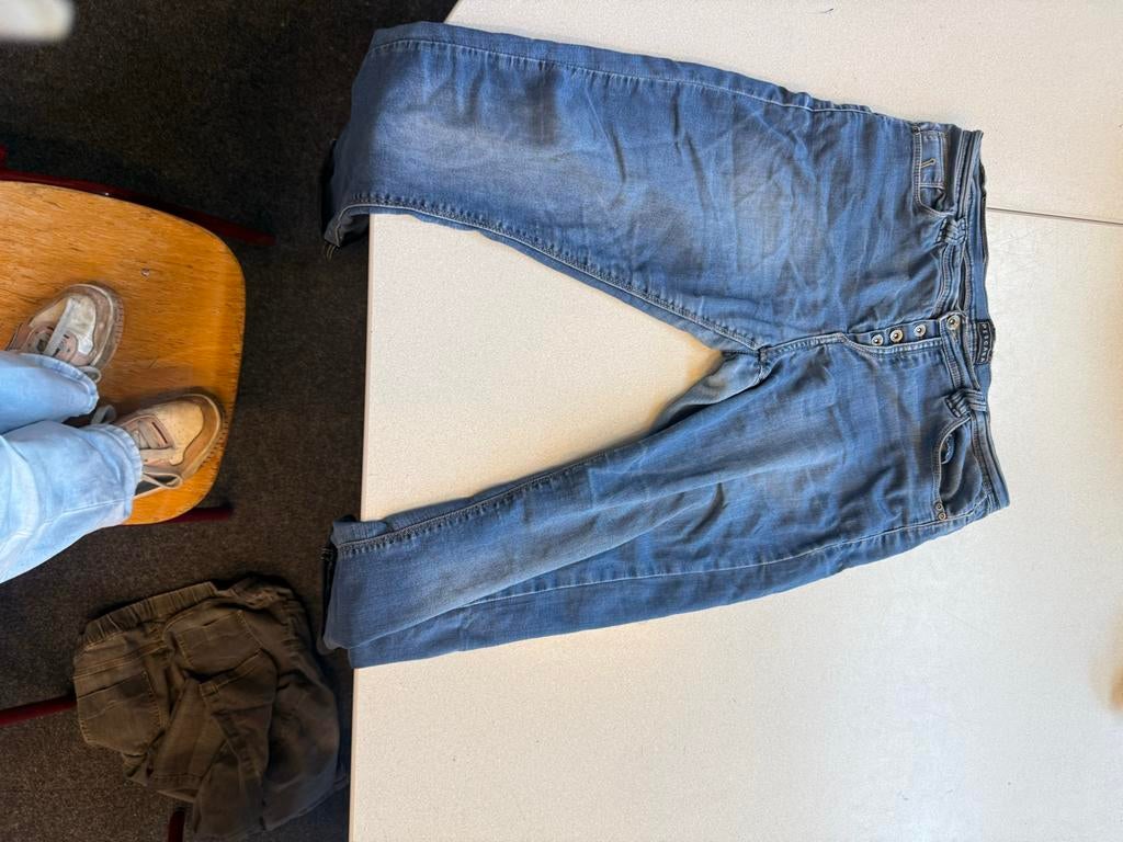 Blauwe spijkerbroek van Descara, Kleding | Dames, Ophalen, Gedragen, Blauw, Overige jeansmaten