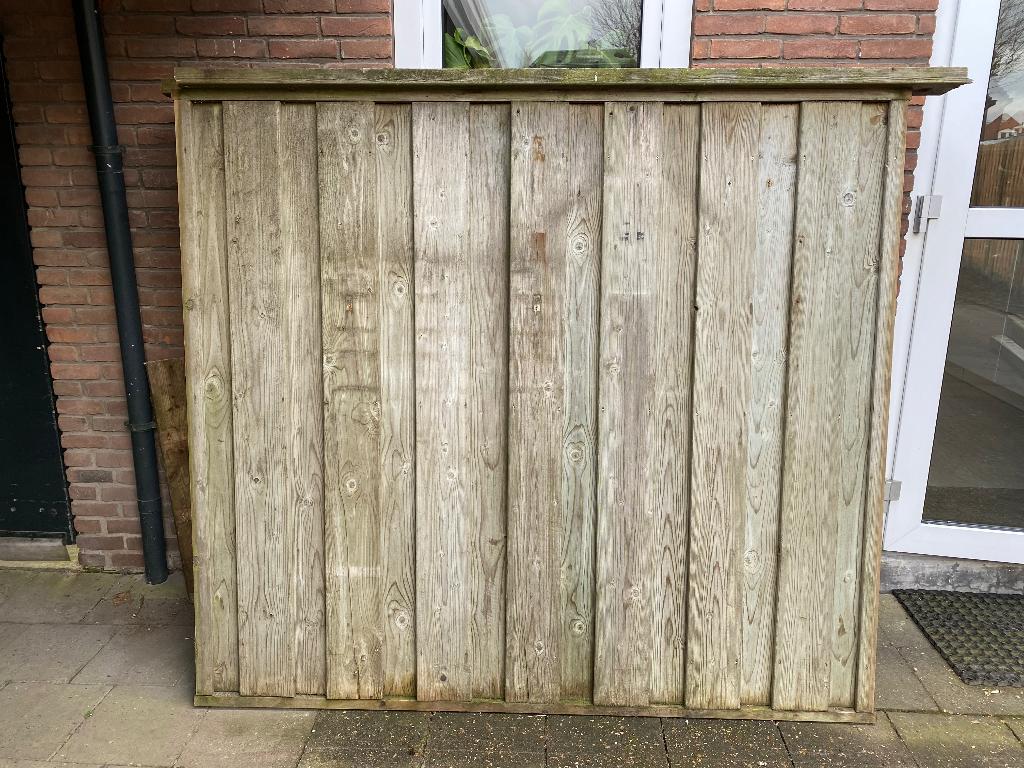 Douglas schutting gebruikt, Ophalen, 3 tot 6 meter, Hout, 1 tot 2 meter