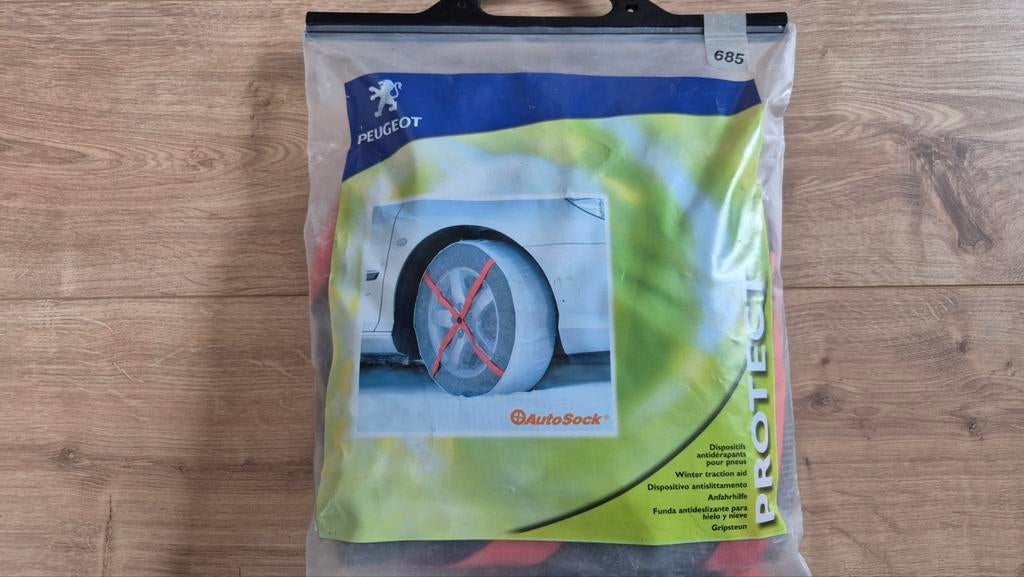 AutoSock Protect 685 sneeuwsokken, Auto diversen, Sneeuwkettingen, Ophalen of Verzenden, Zo goed als nieuw