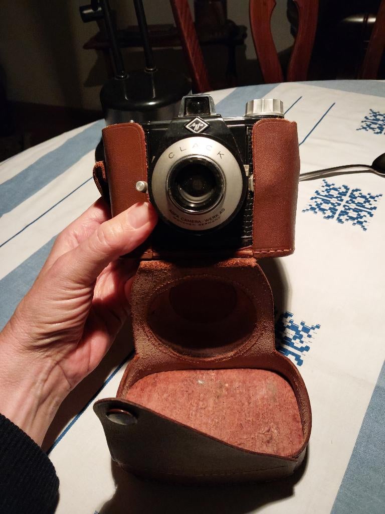 Mooie oude Agfa camera, Ophalen, Compact, Overige Merken