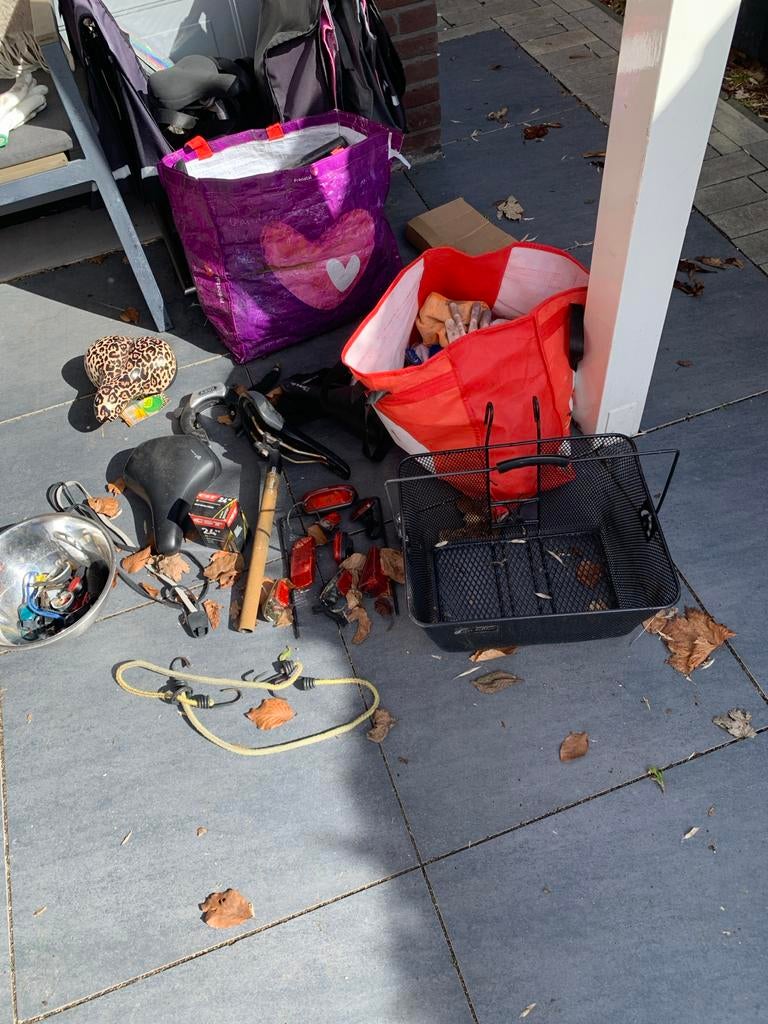 Diverse fietsaccessoires en onderdelen, Ophalen of Verzenden, Gebruikt