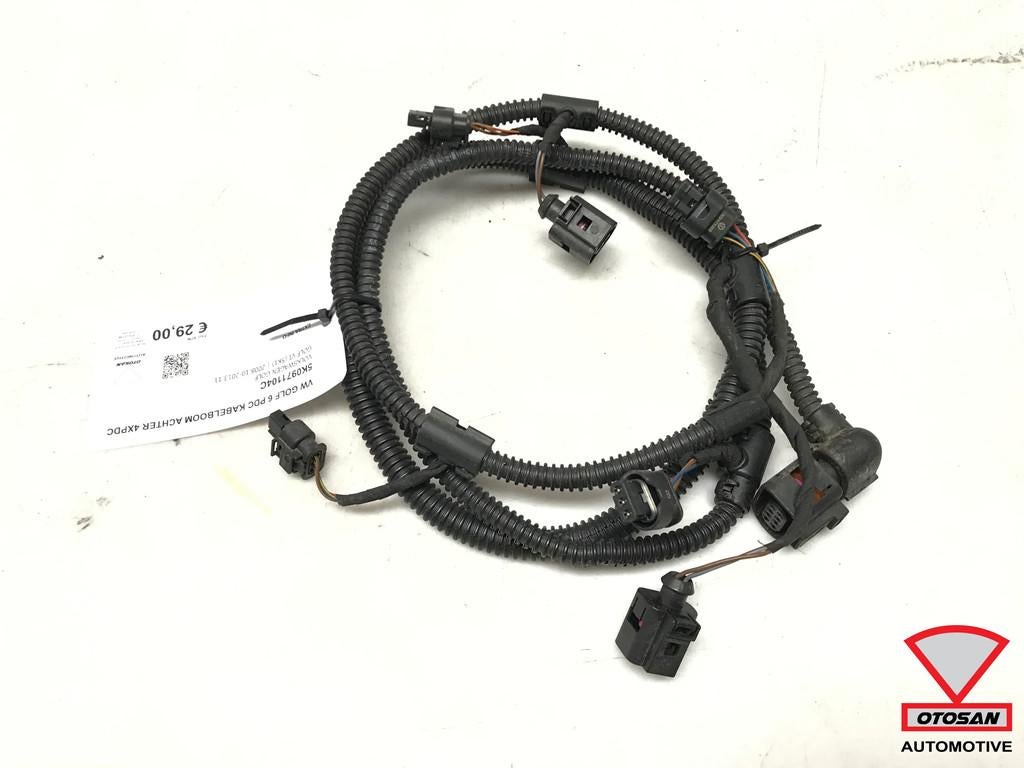 VW Golf 6 Parkeersensor Kabelboom Achter 4xPDC 5K0971104C, Auto-onderdelen, Gebruikt, Volkswagen, Volkswagen AG, Berliner Ring 2
38440  Wolfsburg, DE
