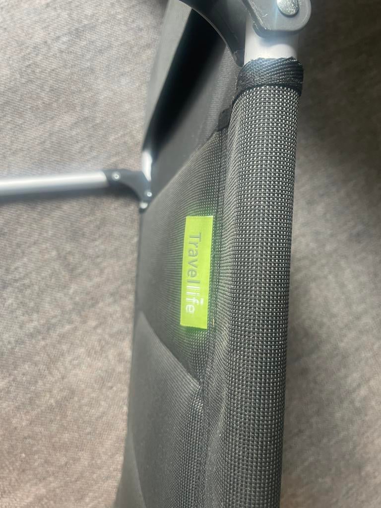 Travellife voetenbank, Ophalen of Verzenden, Zo goed als nieuw, Campingstoel