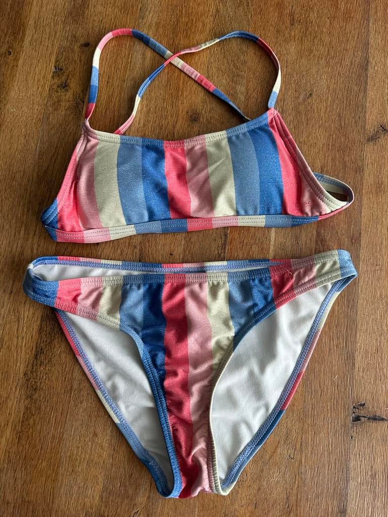 Protest Bikini Maat 176 Gekleurd - Zomerse Strepen, Kinderen en Baby's, Kinderkleding | Maat 176, Zo goed als nieuw, Meisje, Sport- of Zwemkleding