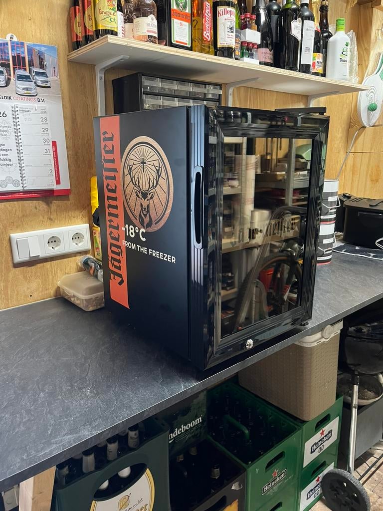 Jagermeister vrieskist, Minder dan 85 cm, Nieuw, Minder dan 60 cm, Vrijstaand