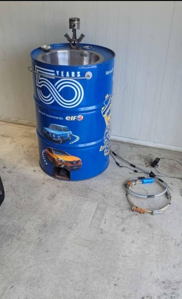 Wasbak Garage Zelfgemaakt Uniek, Ophalen of Verzenden