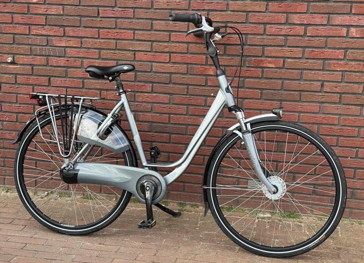 Gazelle Orange c7+ damesfiets stadsfiets, Ophalen, 53 tot 56 cm, Versnellingen, Zo goed als nieuw